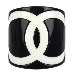 Chanel Bangle Black Acrylic 01P 116525